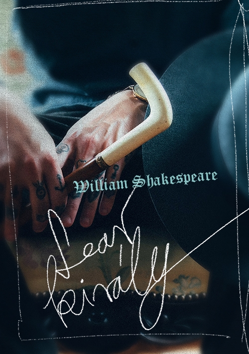 Könyvborítóterv - Shakespeare: Lear király
